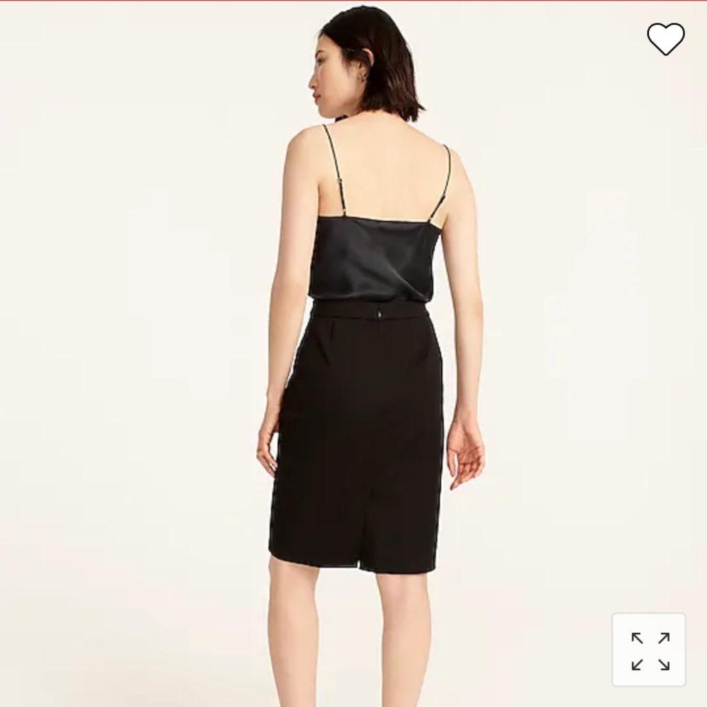 J.CREW Women’s No.2 Pencil Skirt Black